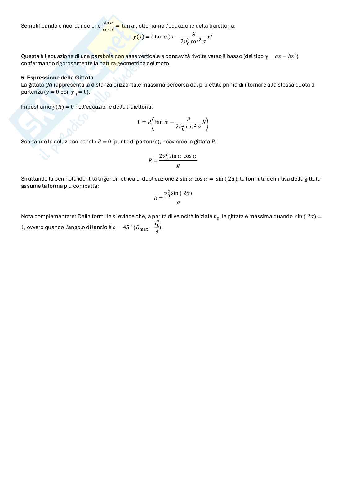 Fisica I - Domande e risposte per l'orale Pag. 11