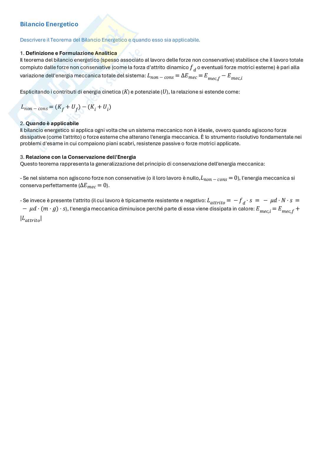 Fisica I - Domande e risposte per l'orale Pag. 31