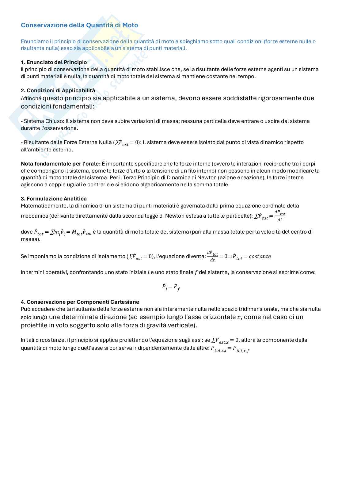 Fisica I - Domande e risposte per l'orale Pag. 41