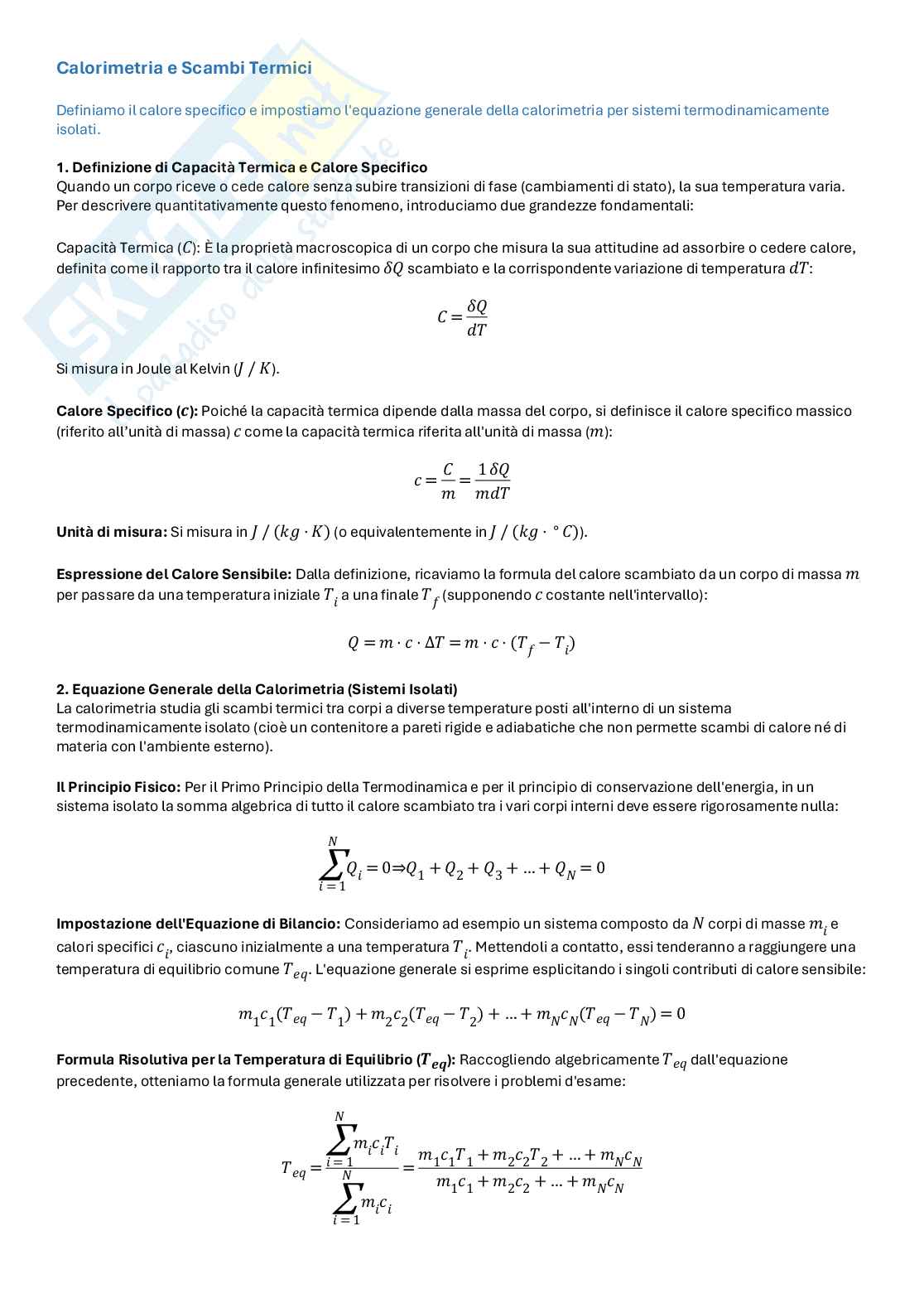 Fisica I - Domande e risposte per l'orale Pag. 61