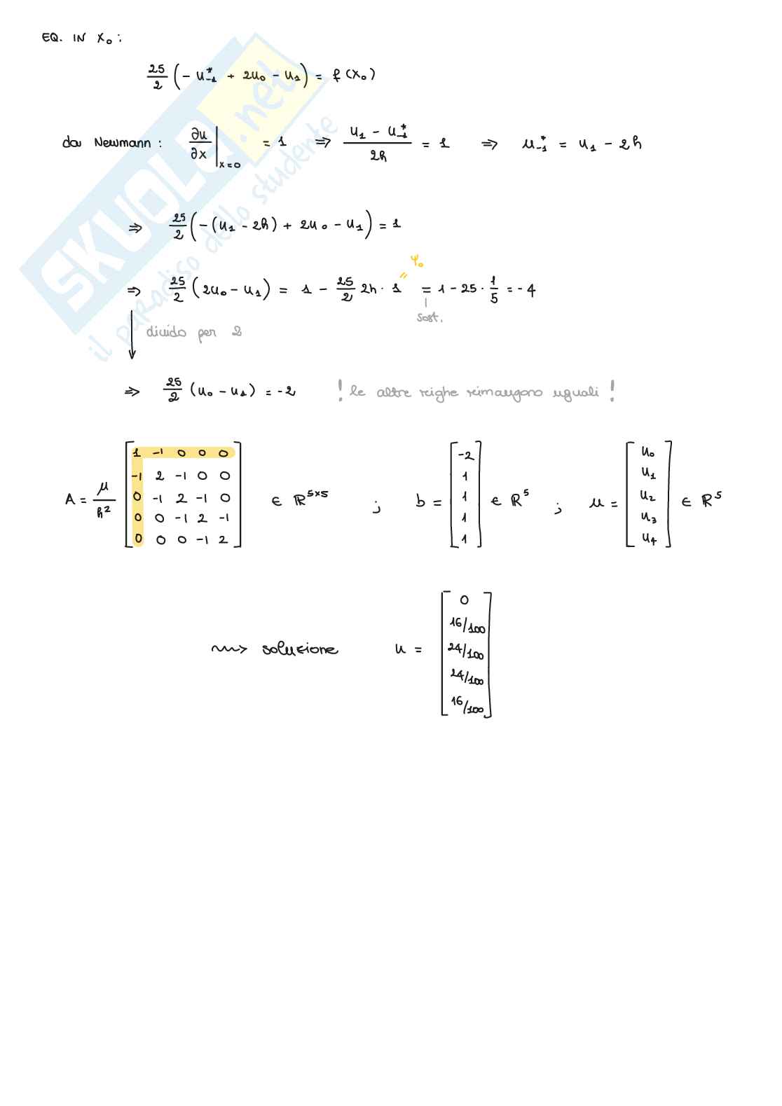 Appunti lezioni di Metodi e modelli numerici   Pag. 11