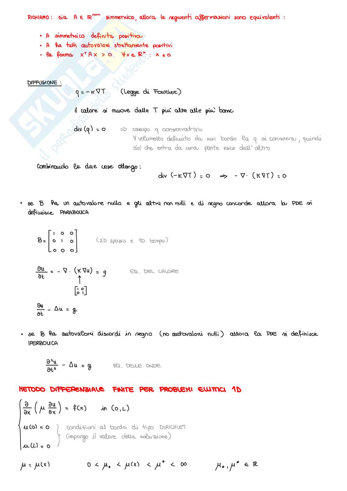Appunti lezioni di Metodi e modelli numerici   Pag. 2