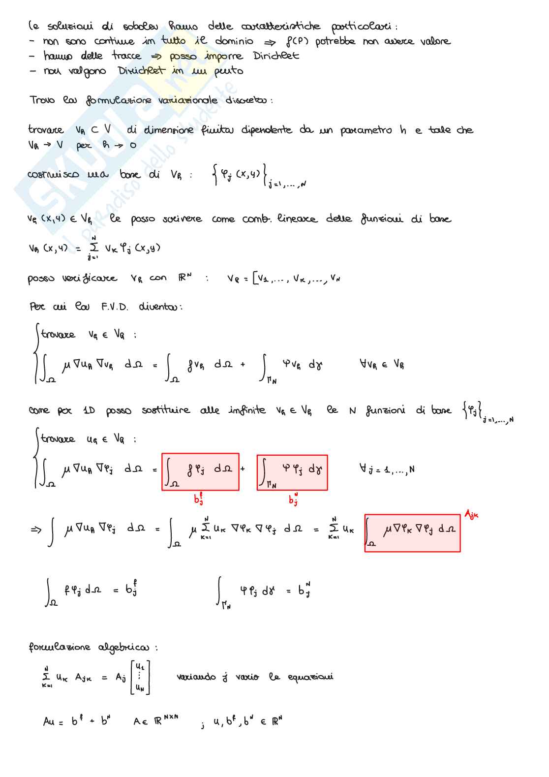 Appunti lezioni di Metodi e modelli numerici   Pag. 46
