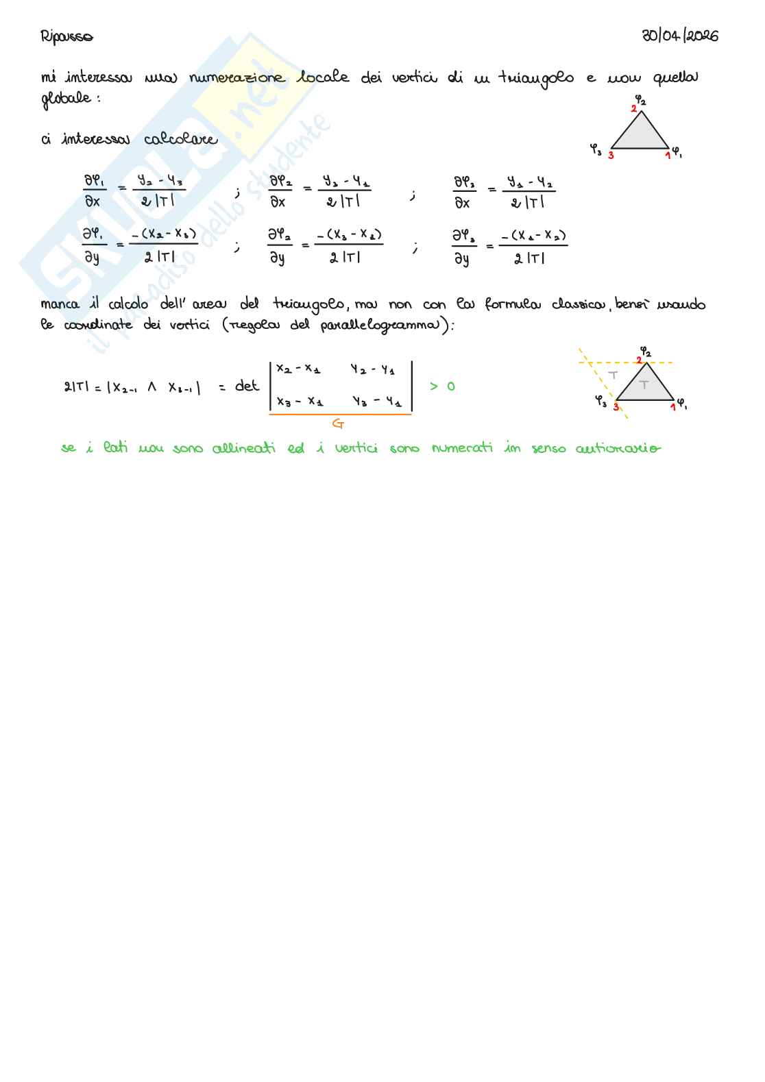 Appunti lezioni di Metodi e modelli numerici   Pag. 51