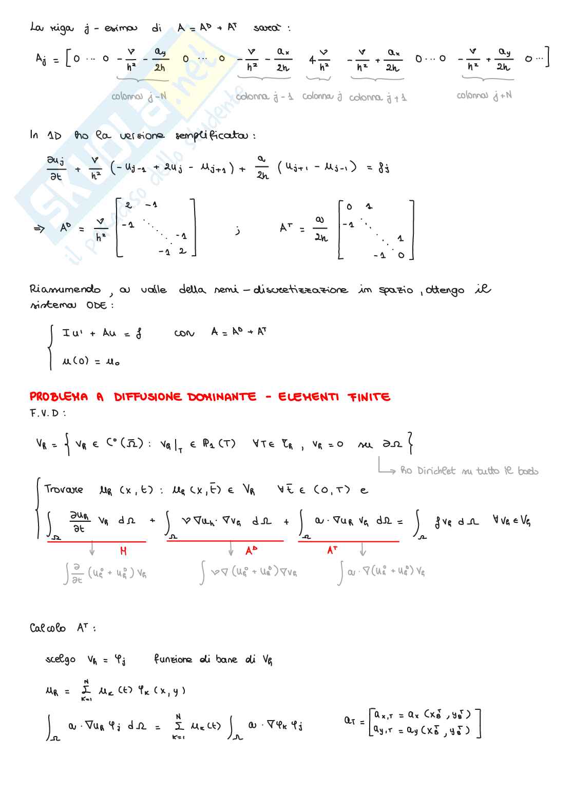 Appunti lezioni di Metodi e modelli numerici   Pag. 76