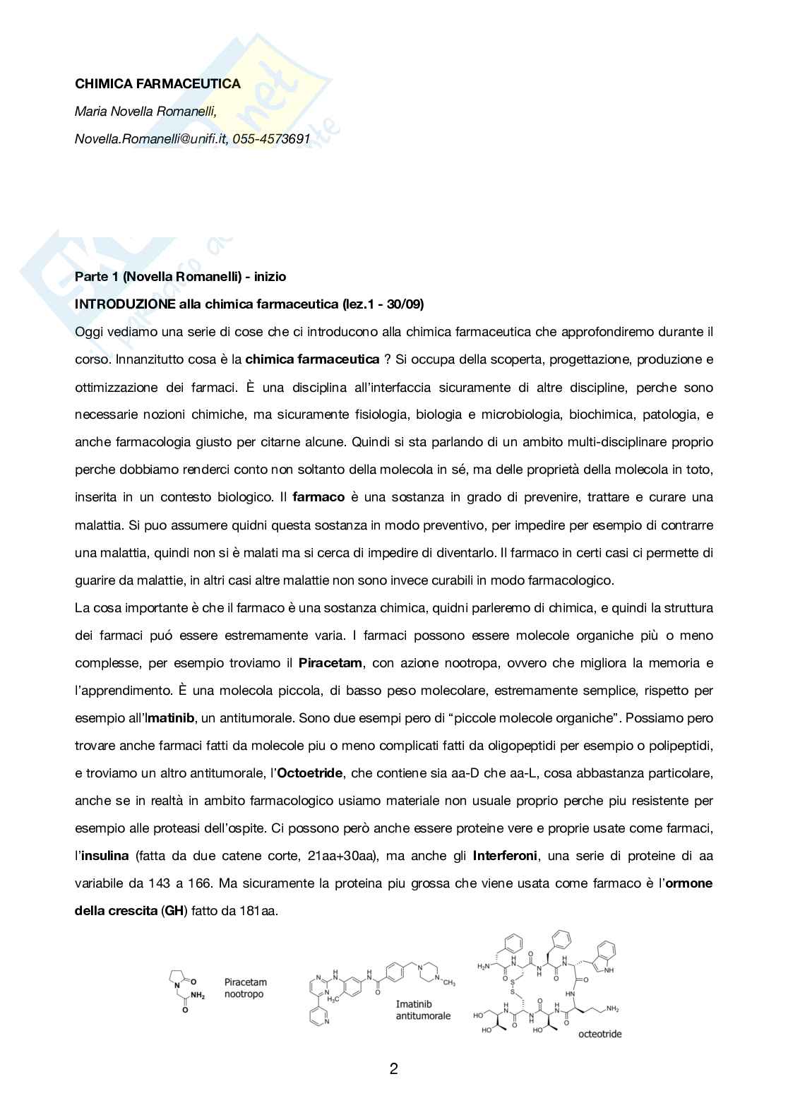 Chimica farmaceutica Pag. 2