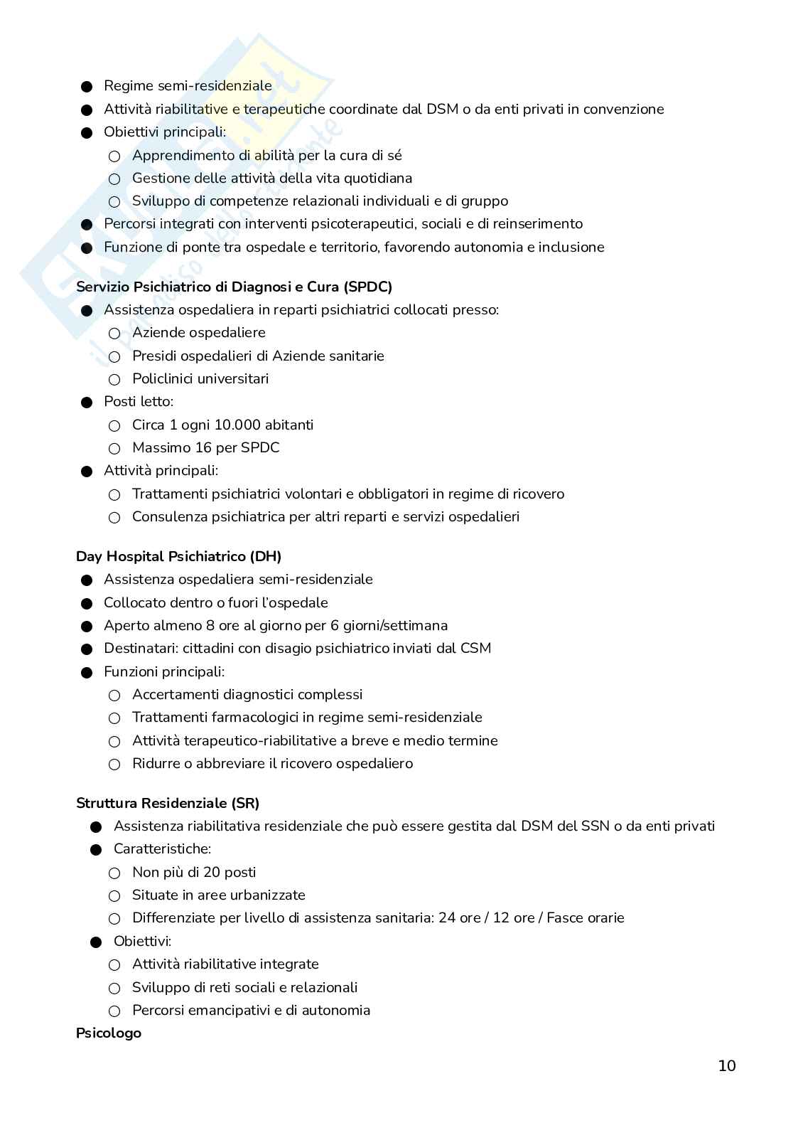 Appunti di Psicologia clinica Pag. 11