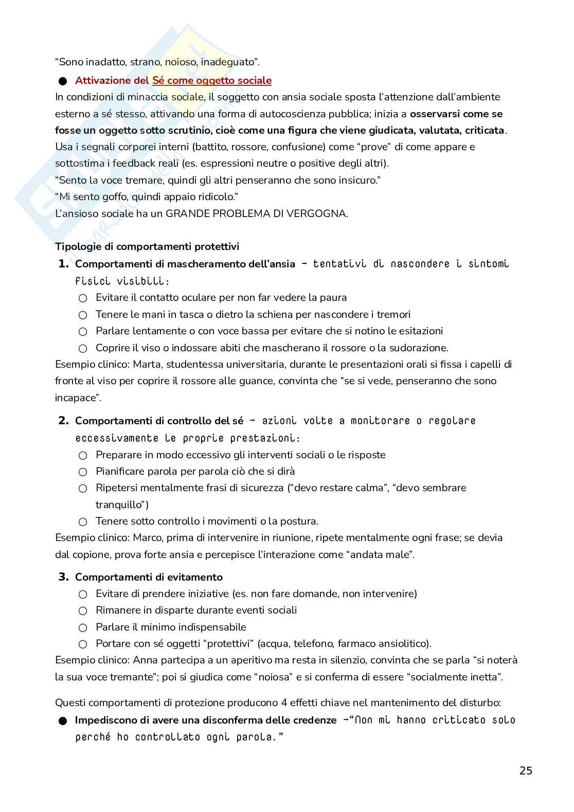 Appunti di Psicologia clinica Pag. 26