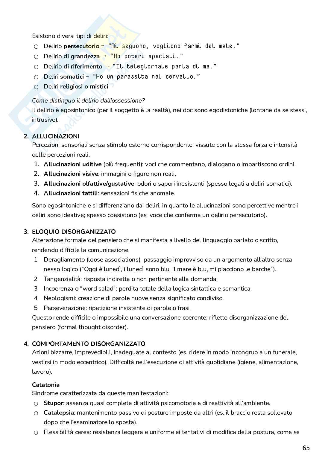 Appunti di Psicologia clinica Pag. 66