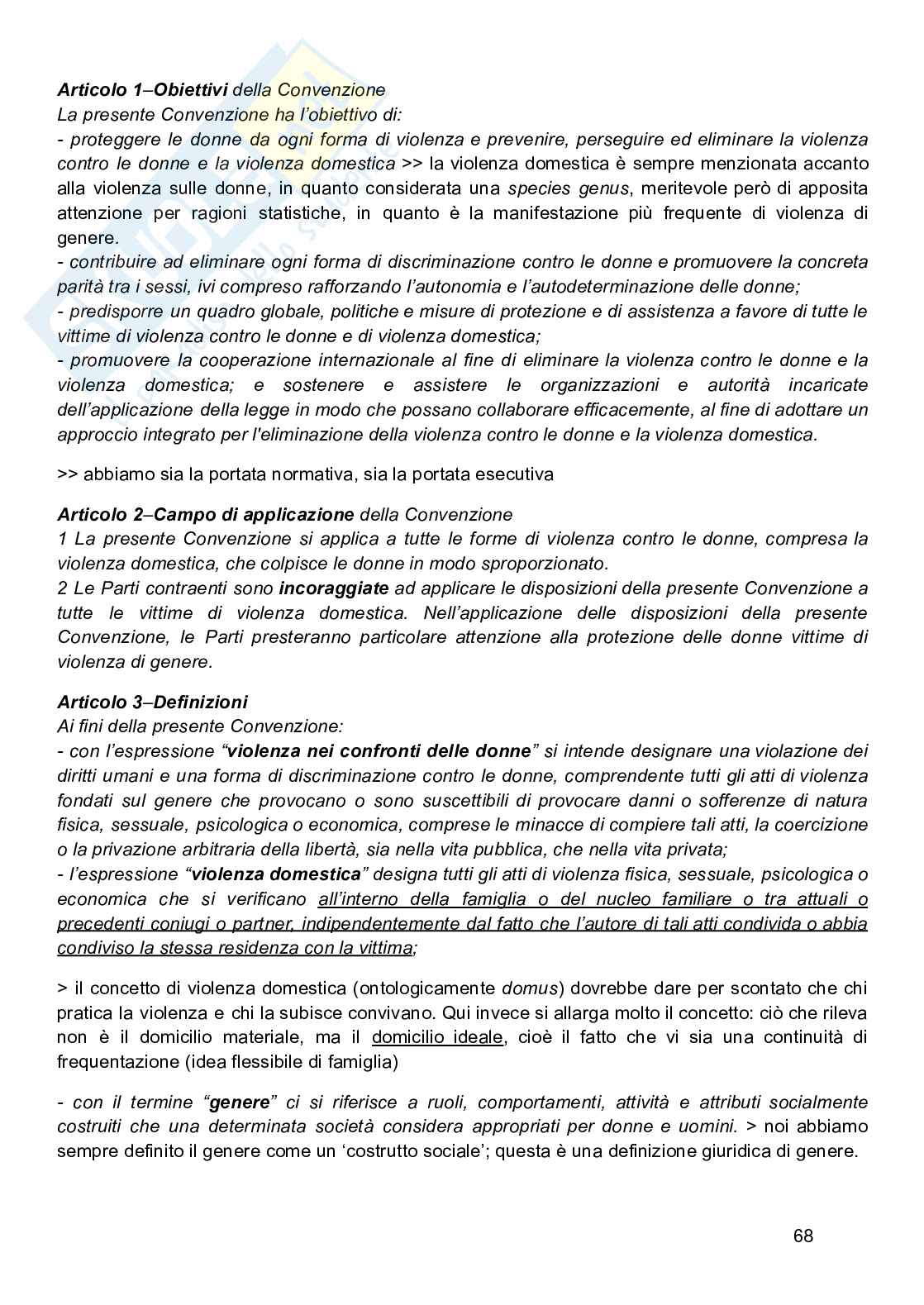Appunti lezioni Diritto e genere  Pag. 11