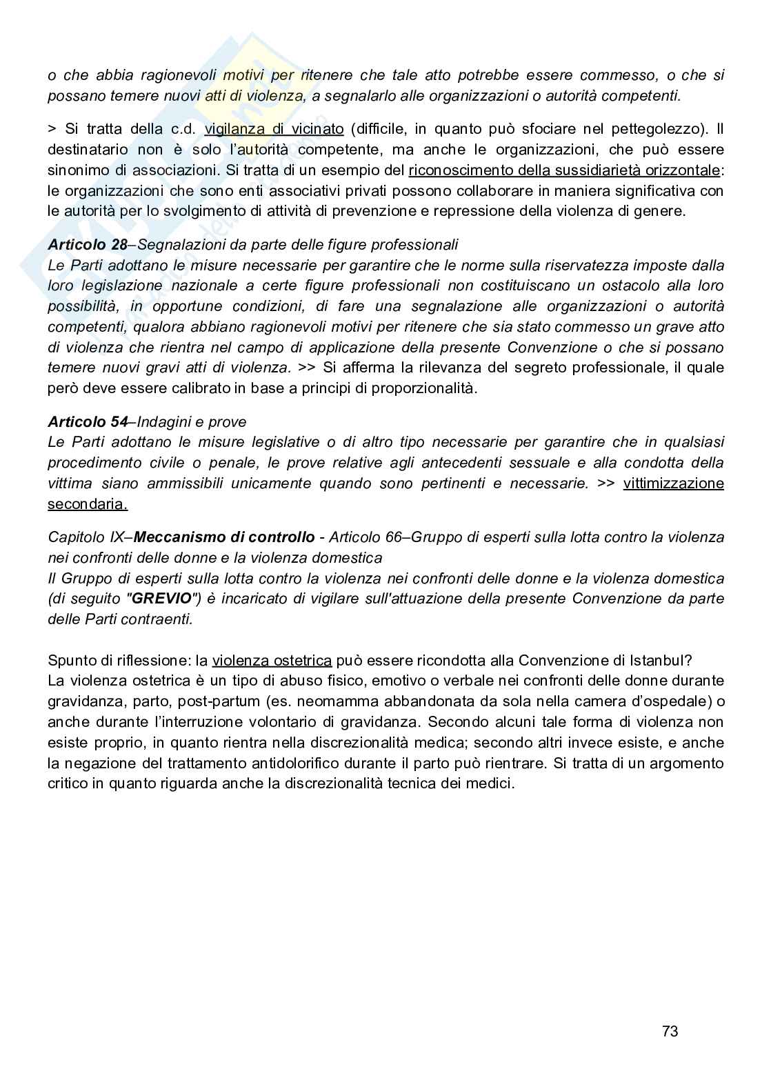 Appunti lezioni Diritto e genere  Pag. 16
