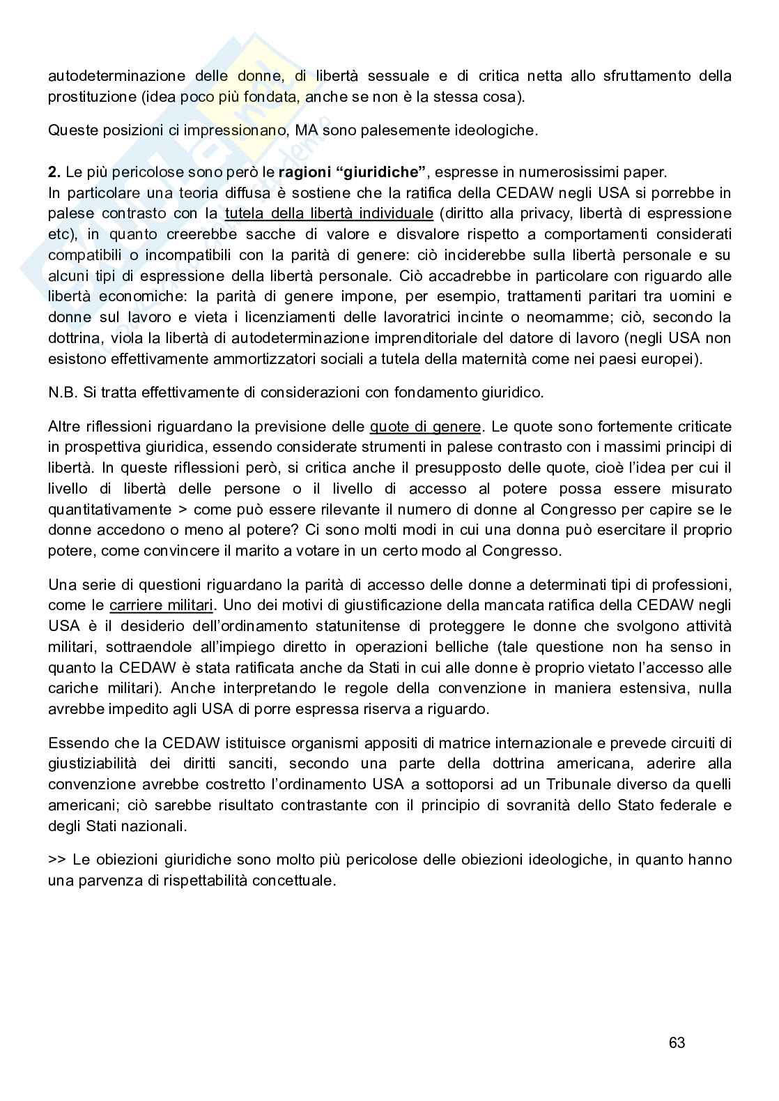 Appunti lezioni Diritto e genere  Pag. 6