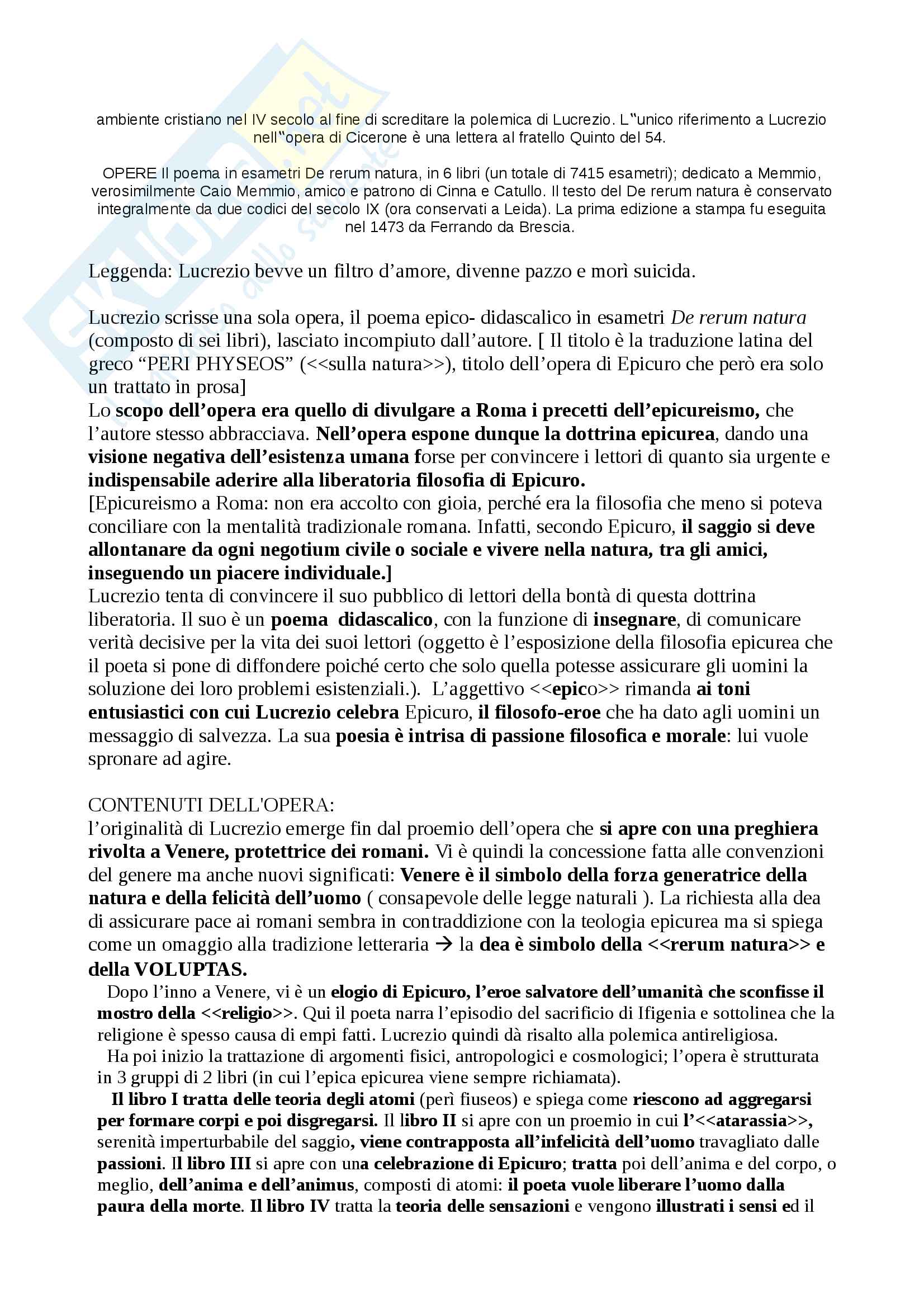 Riassunti Latino Pag. 16