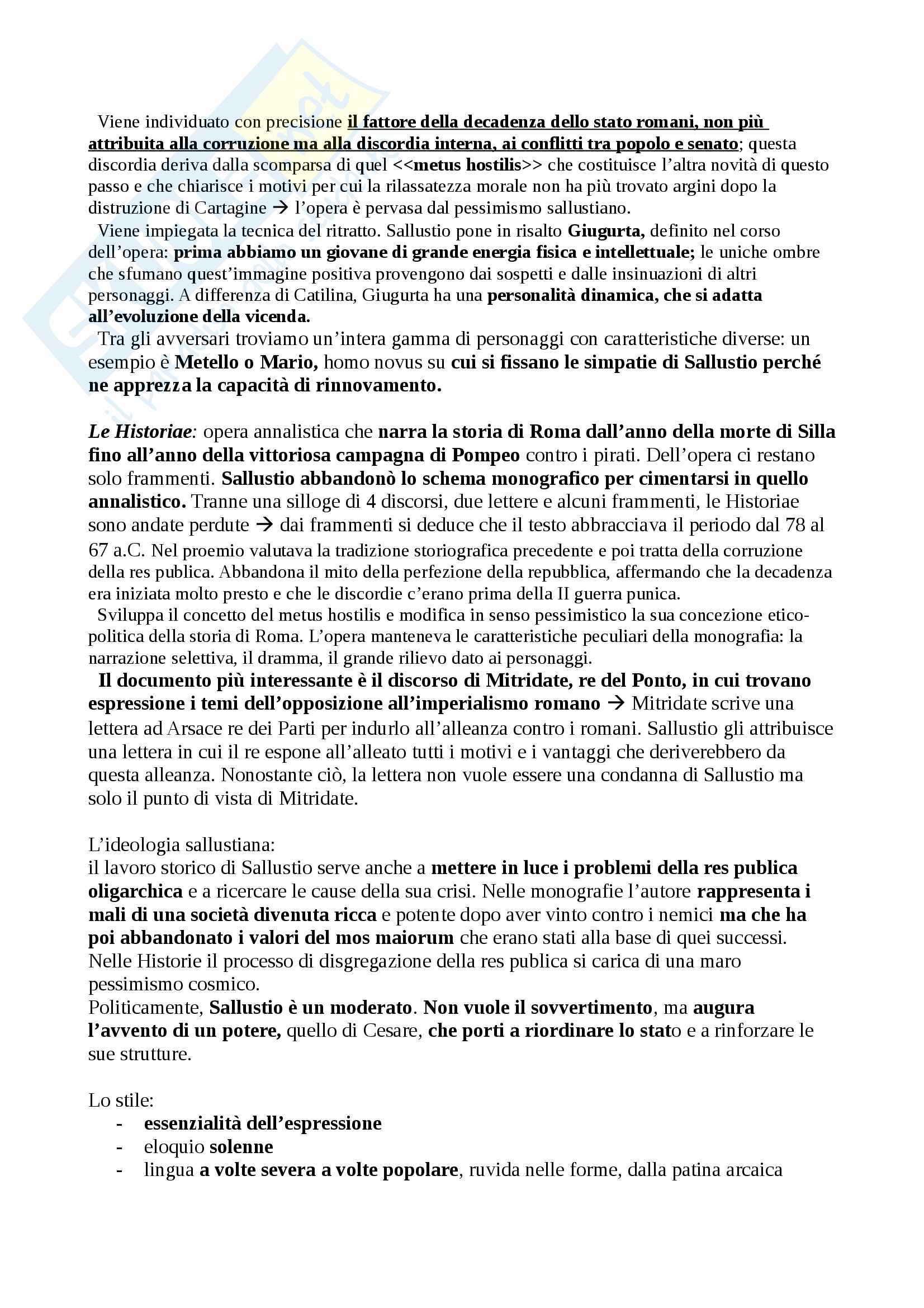 Riassunti Latino Pag. 26