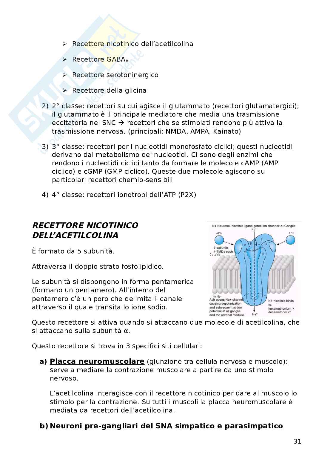 Farmacologia generale Pag. 31
