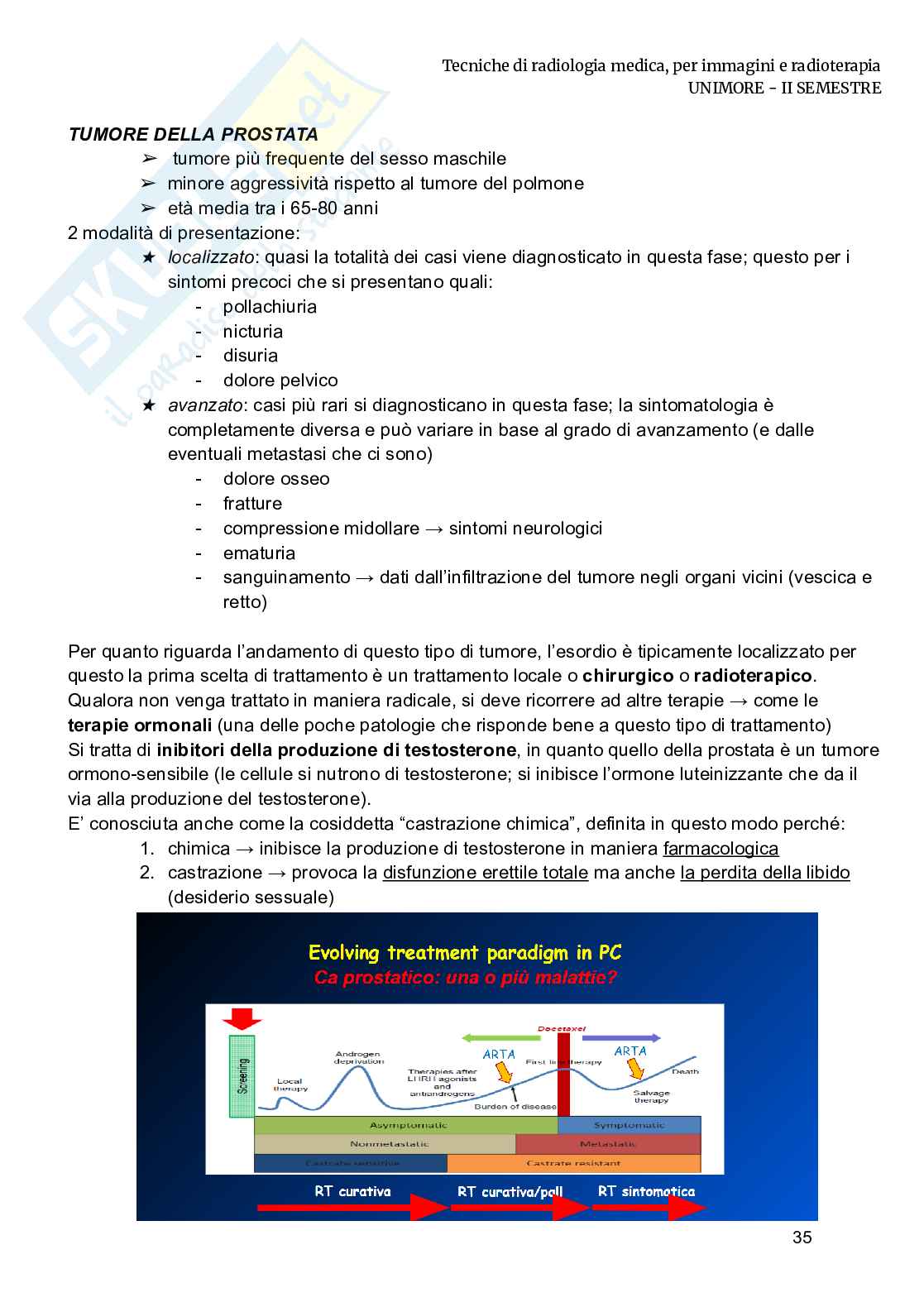 Radioterapia e radiobiologia Pag. 1