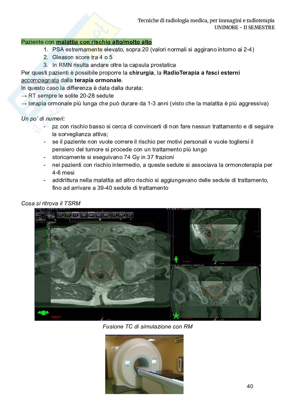 Radioterapia e radiobiologia Pag. 6