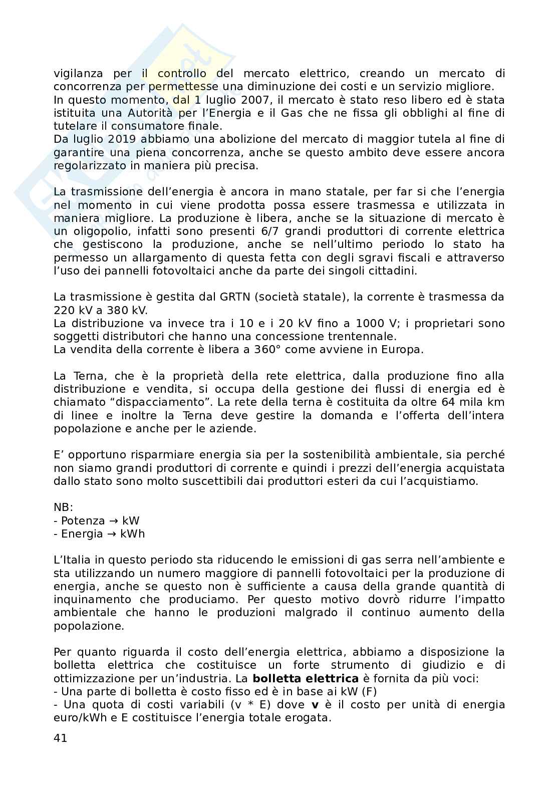 Progettazione e gestione degli impianti nell'industria alimentare Pag. 41