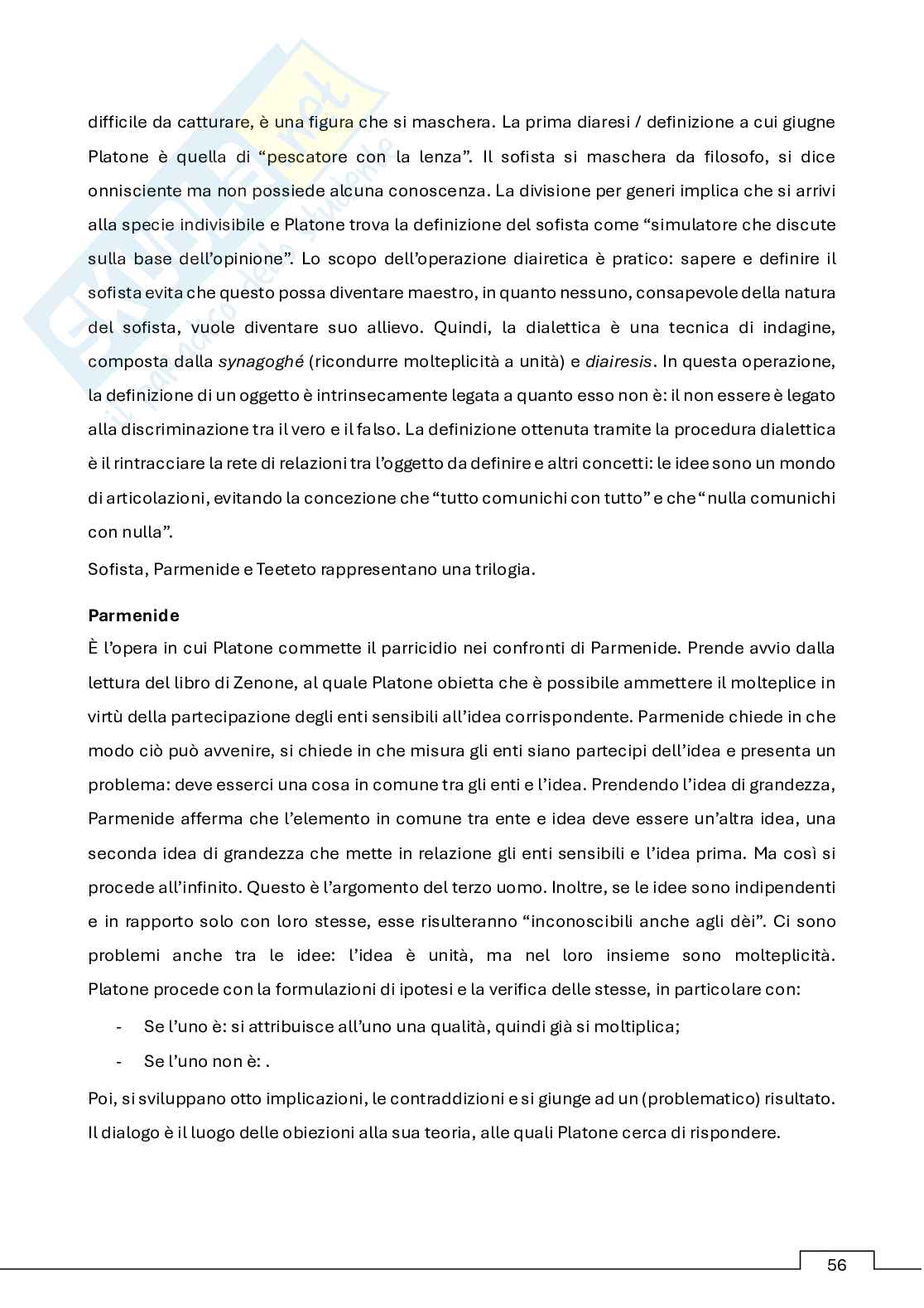 Appunti storia della filosofia antica (b)   Pag. 56