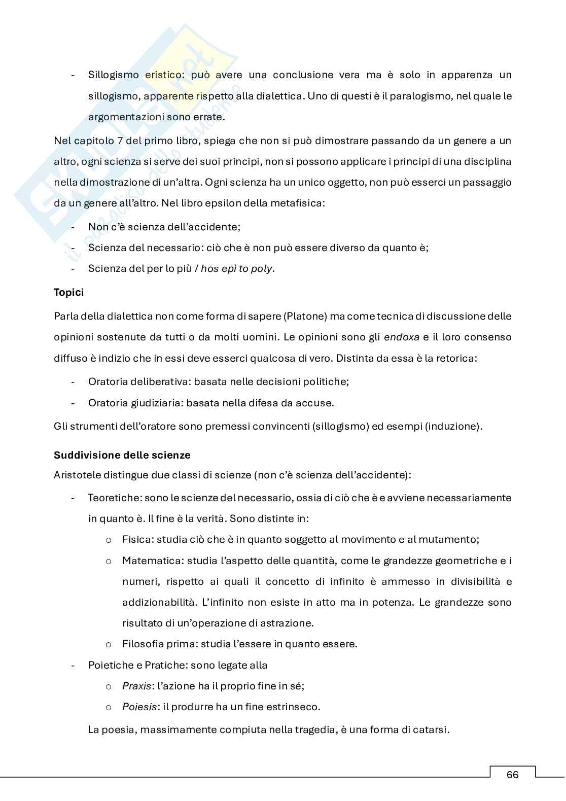 Appunti storia della filosofia antica (b)   Pag. 66