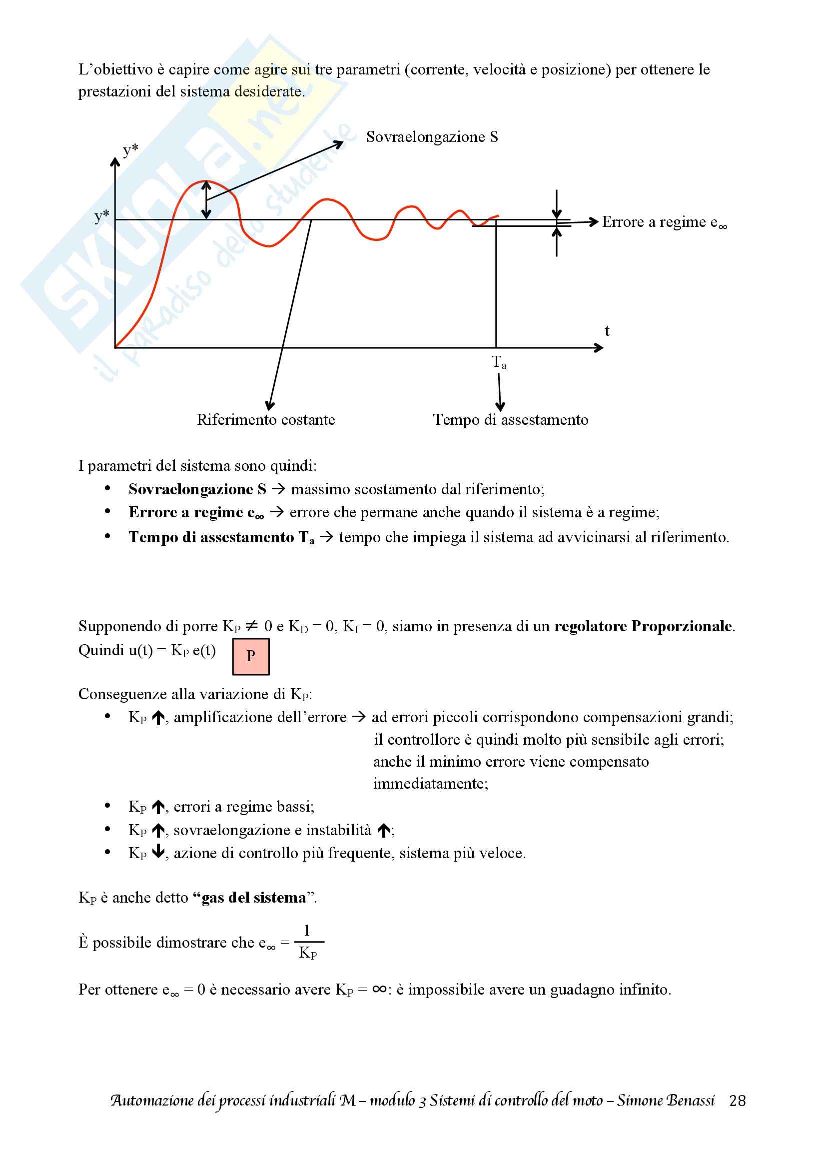 Lezioni, Automazione dei processi industriali M Pag. 31