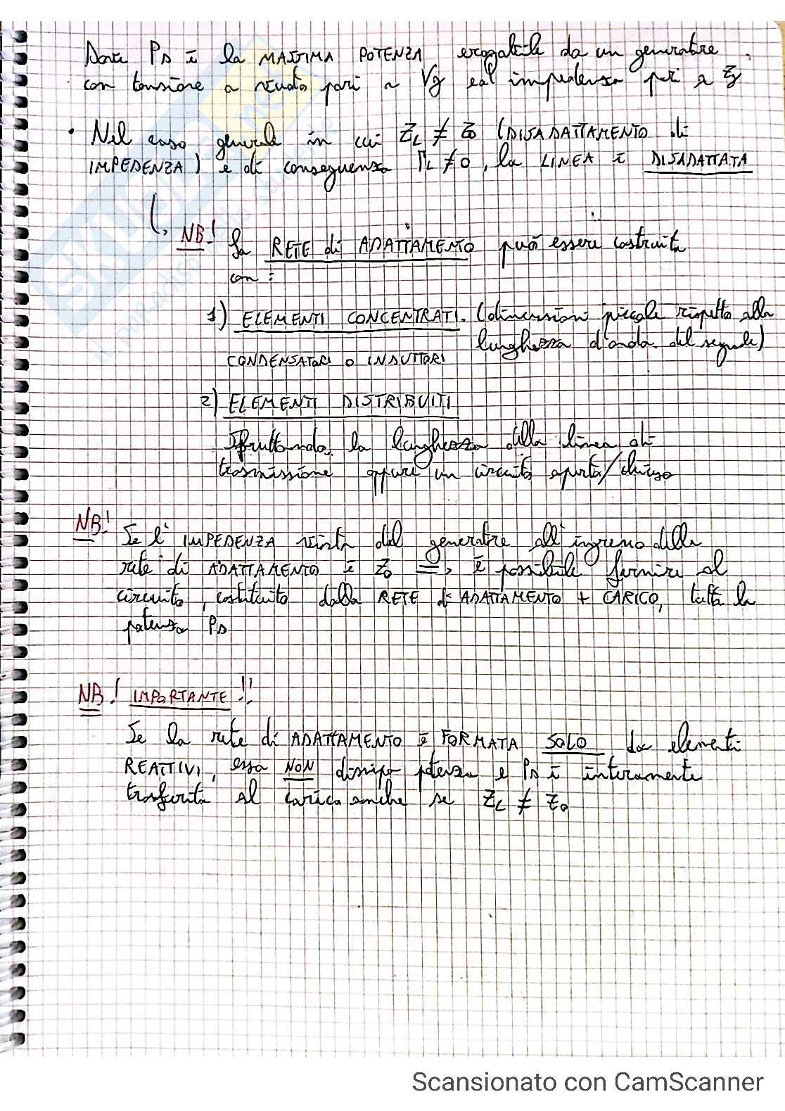 Reti di adattamento Pag. 2