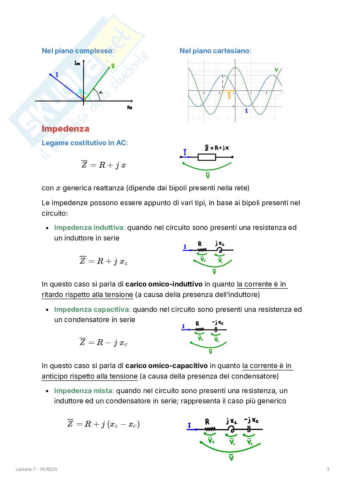 Appunti completi lezioni di Principi di ingegneria elettrica  Pag. 36