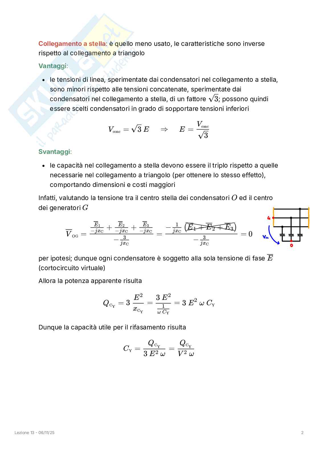 Appunti completi lezioni di Principi di ingegneria elettrica  Pag. 66