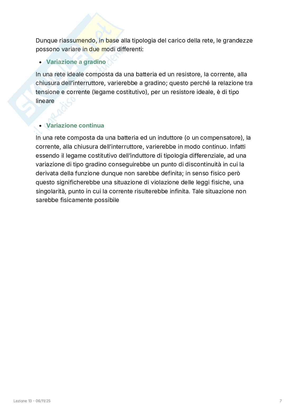 Appunti completi lezioni di Principi di ingegneria elettrica  Pag. 71