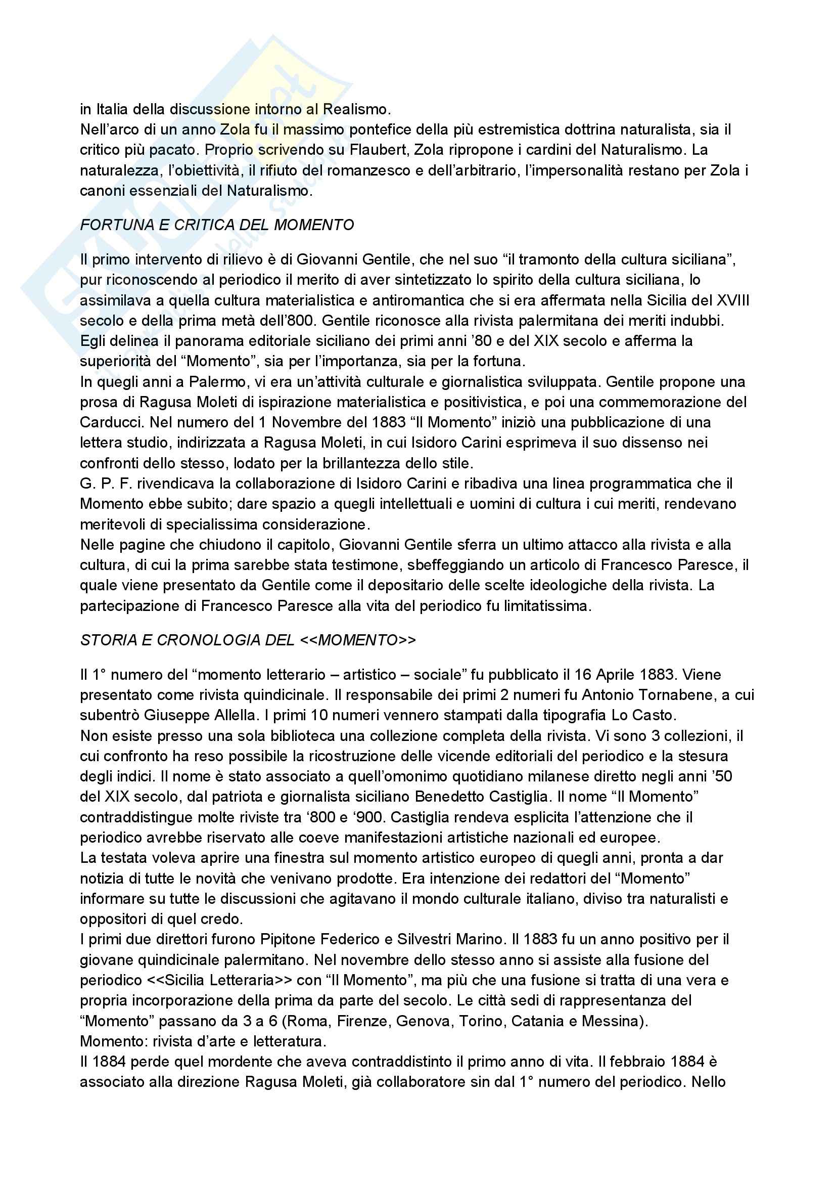 Letteratura italiana - monografia Verga - Riassunto esame Pag. 2