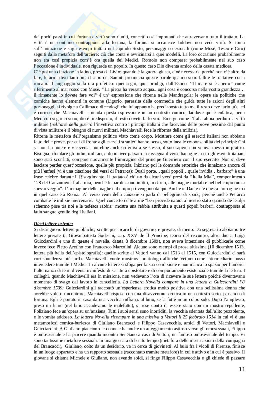 Principe di Machiavelli Pag. 11