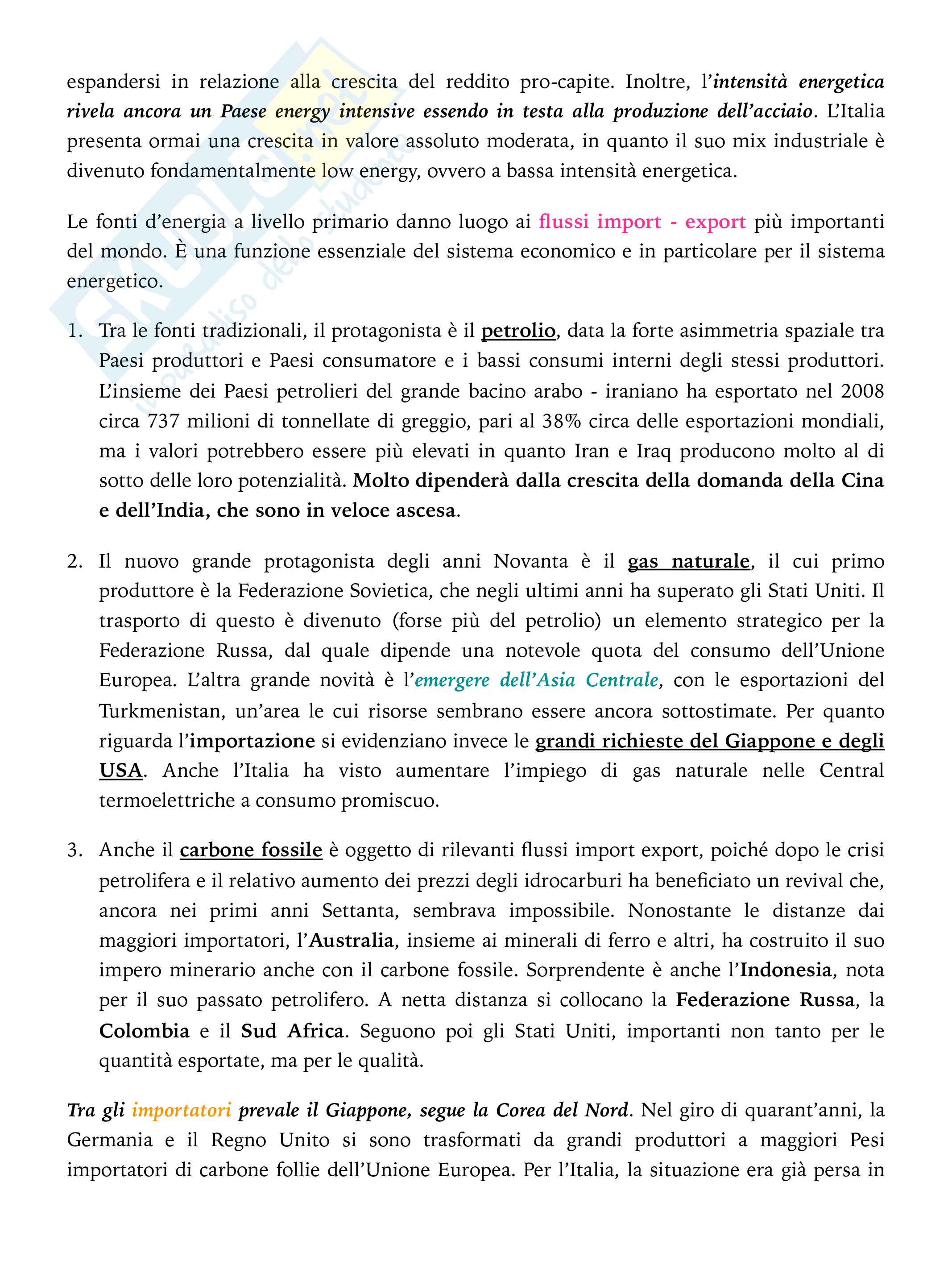 Geografia Politica Ed Economica Quiz
