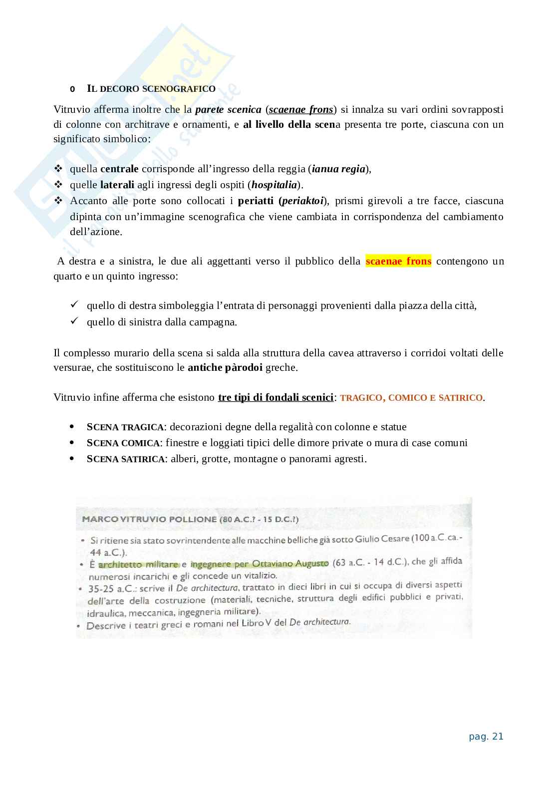Appunti esame Storia del teatro Pag. 21