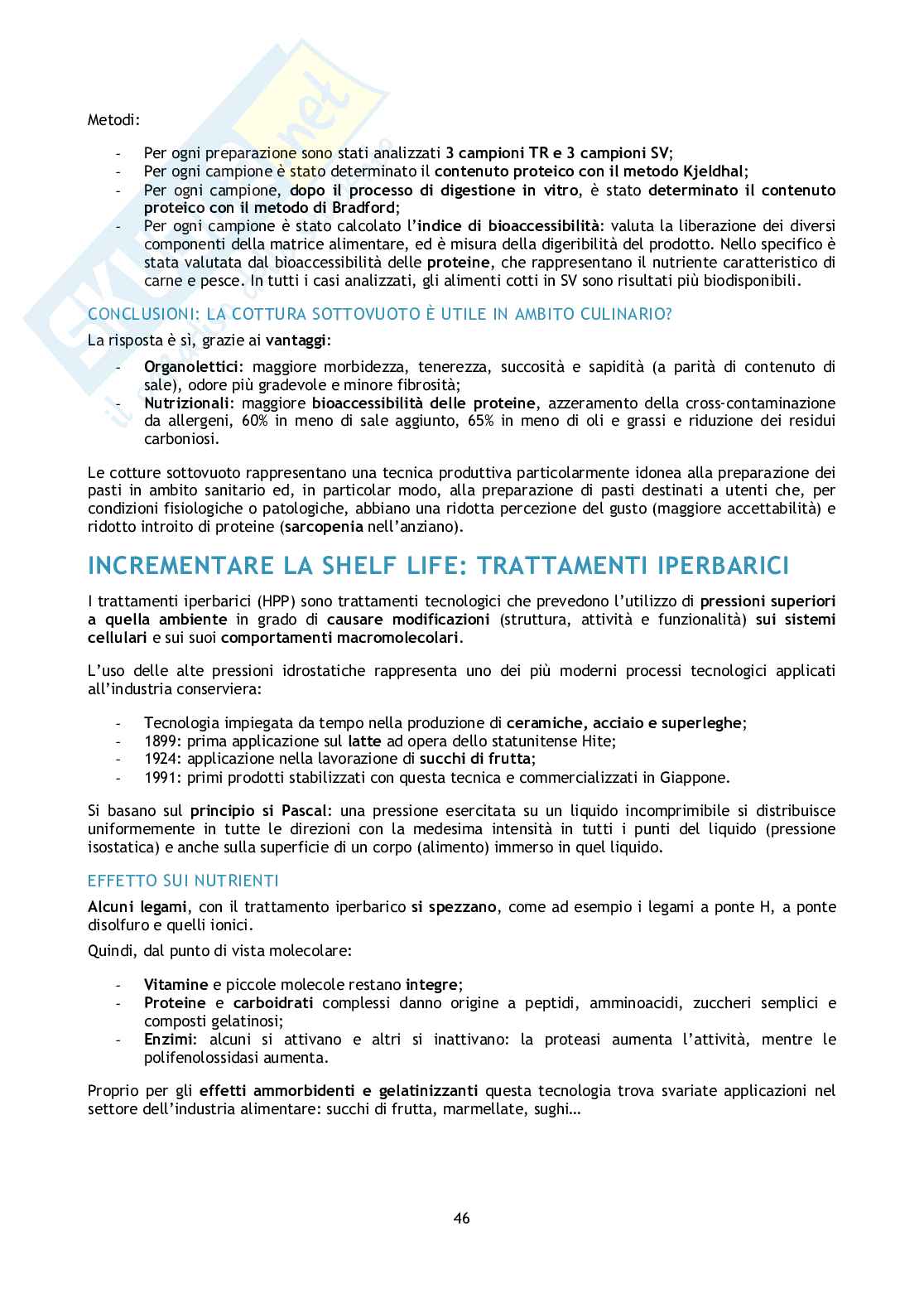 Appunti Pianificazione degli approvvigionamenti e qualità delle formulazioni gastronomiche Pag. 46