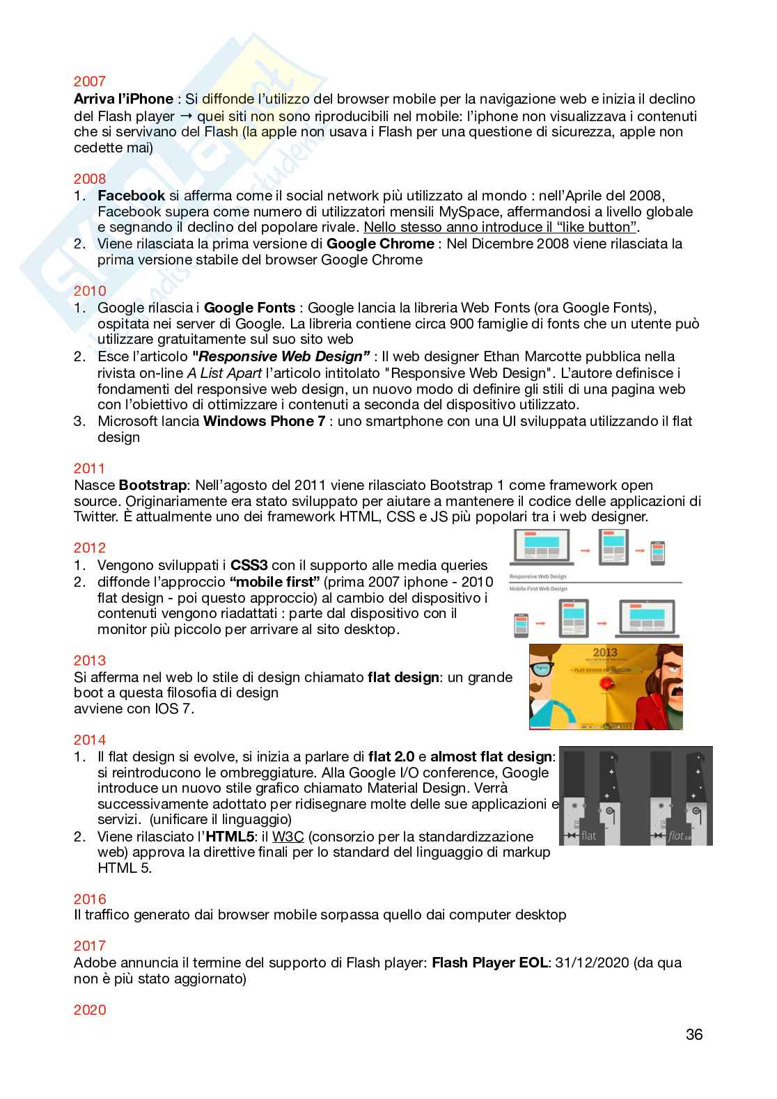 Appunti per l'esame di Web design e identità dinamica Pag. 36