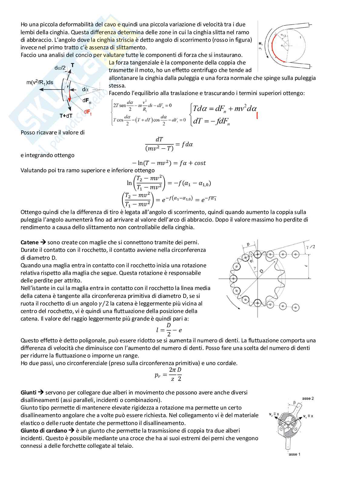 Appunti Meccanica applicata alle macchine Pag. 26