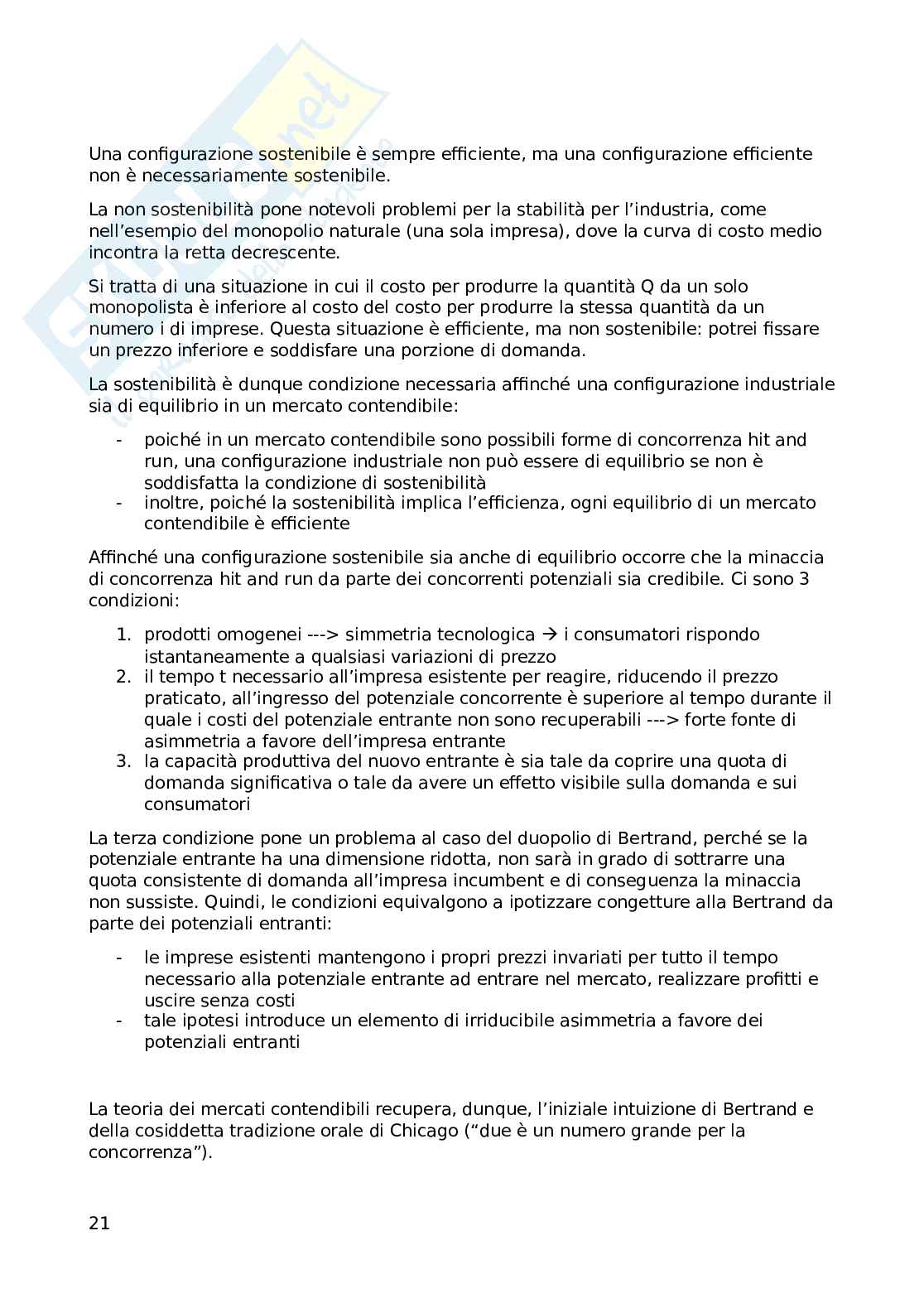 Economia industriale Pag. 21