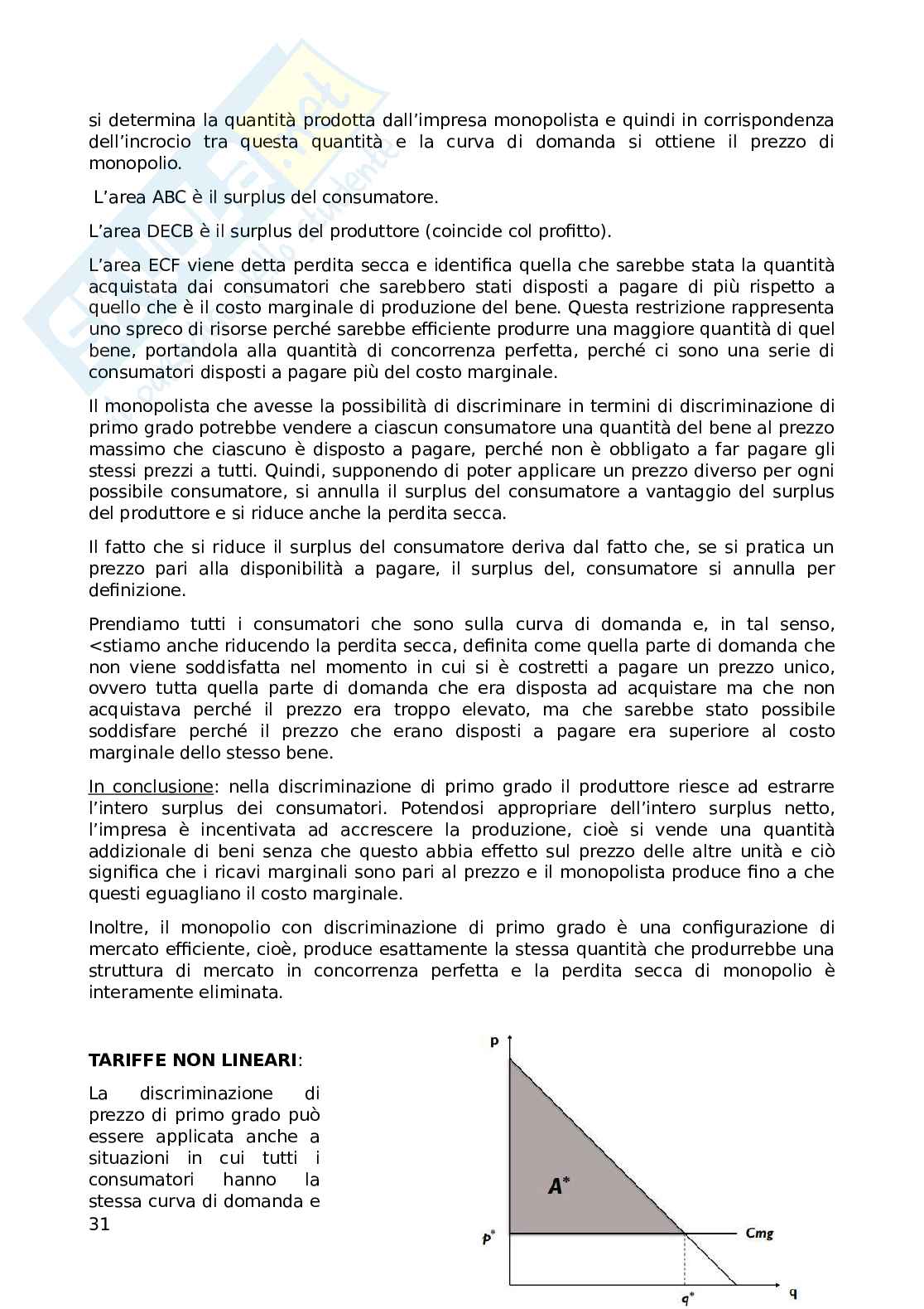 Economia industriale Pag. 31