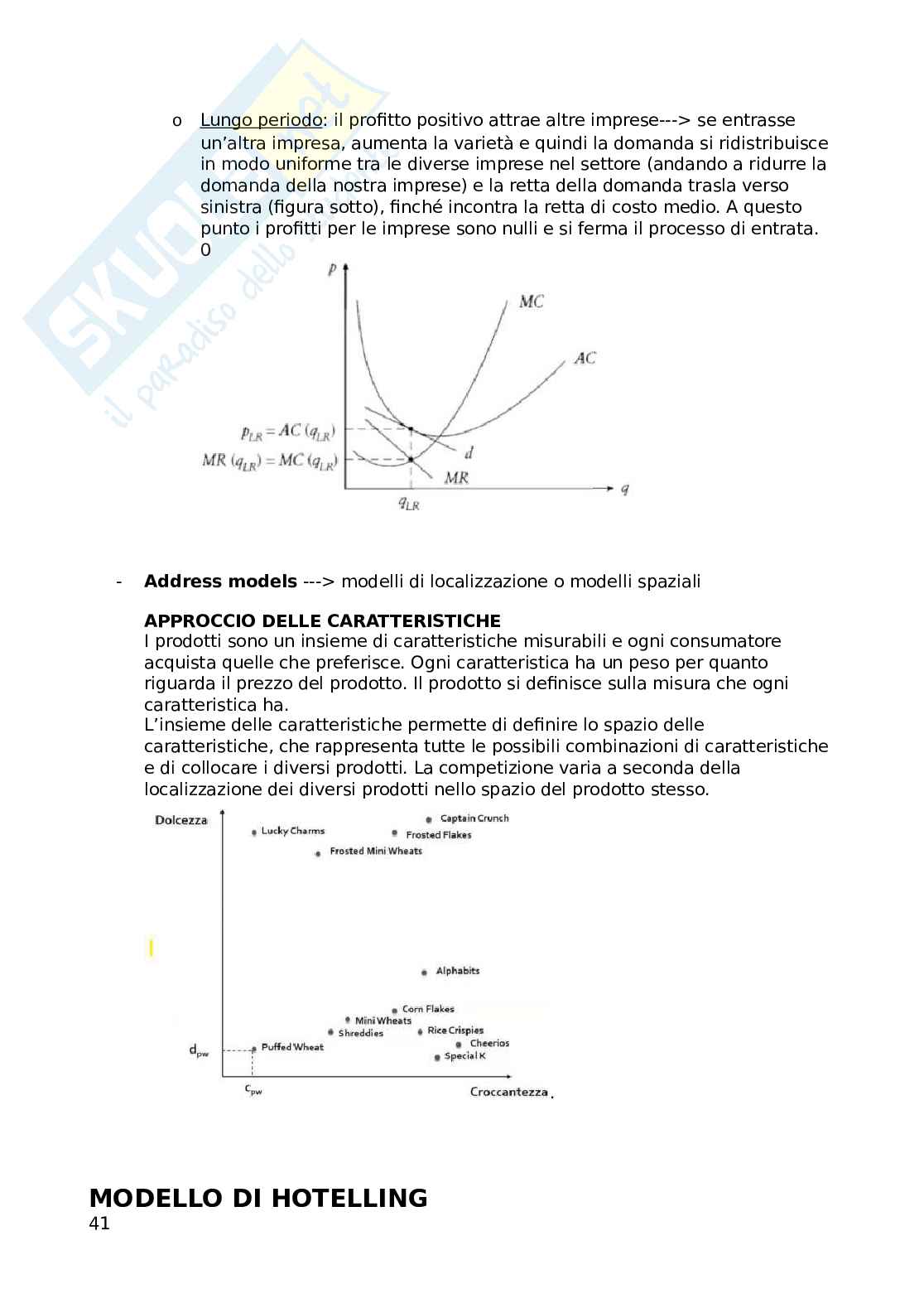 Economia industriale Pag. 41