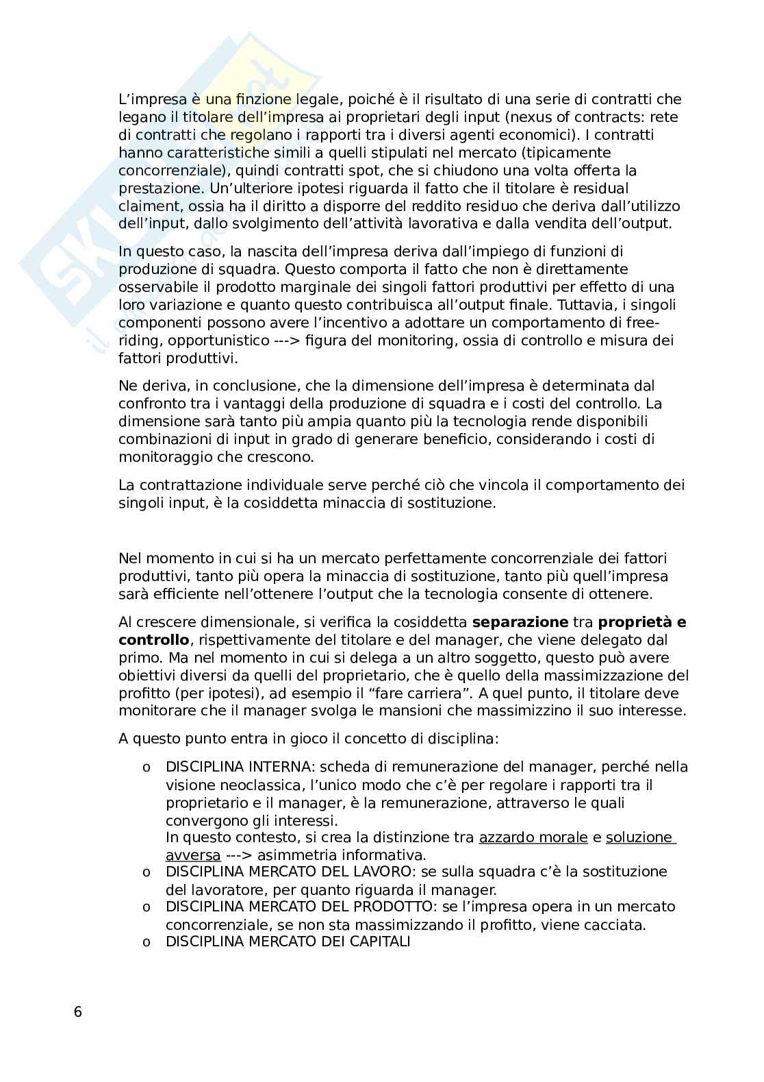 Economia industriale Pag. 6