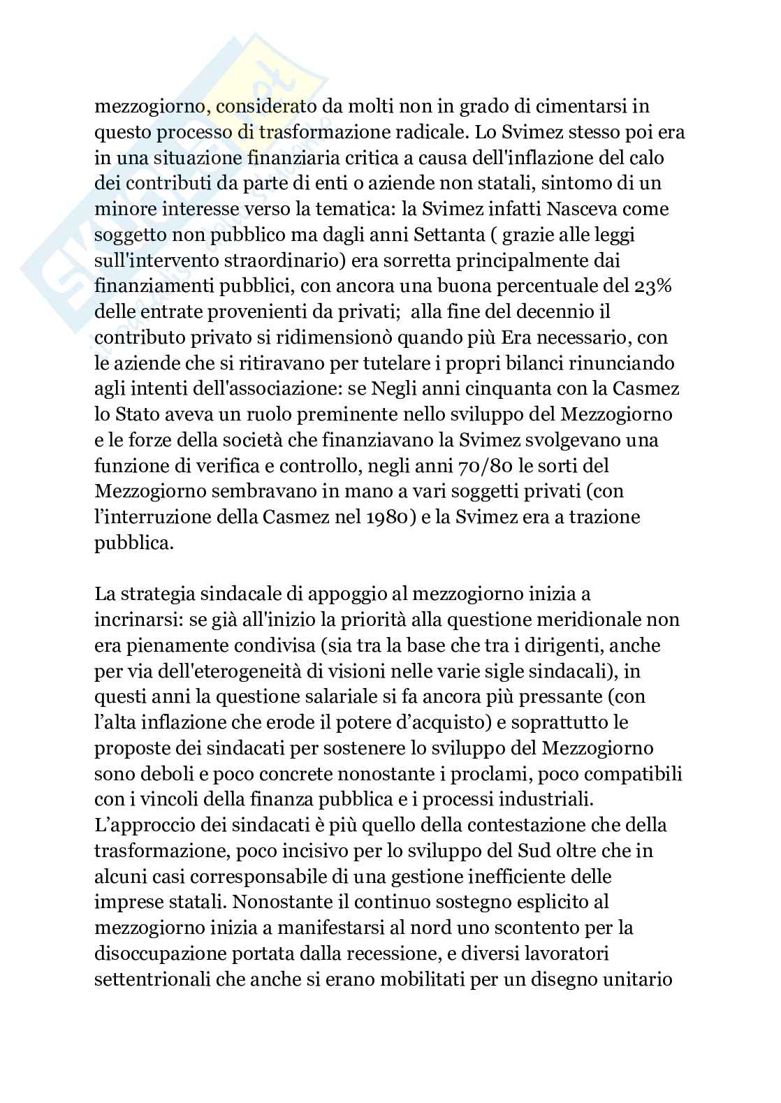 Storia contemporanea - Questione meridionale Pag. 6