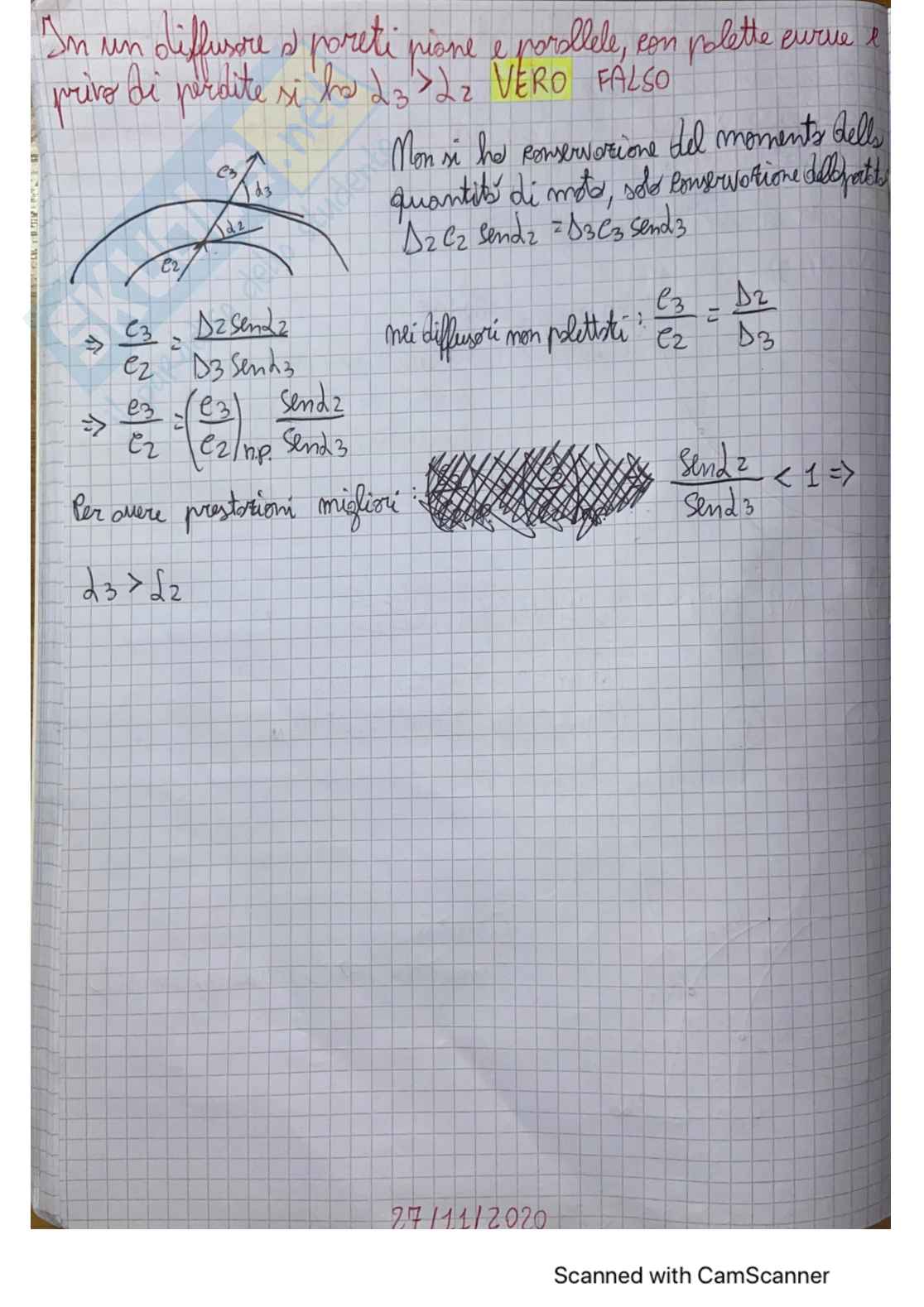 Preorali di Sistemi energetici e macchine a fluido I sulle turbopompe  Pag. 6