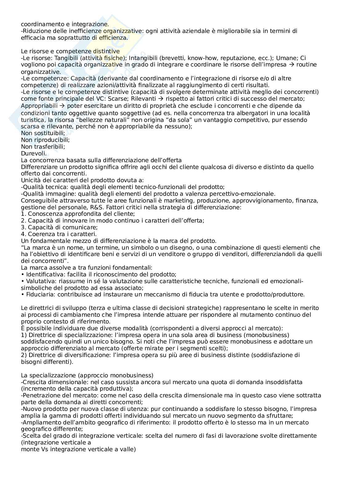 Economia e gestione delle imprese  Pag. 21