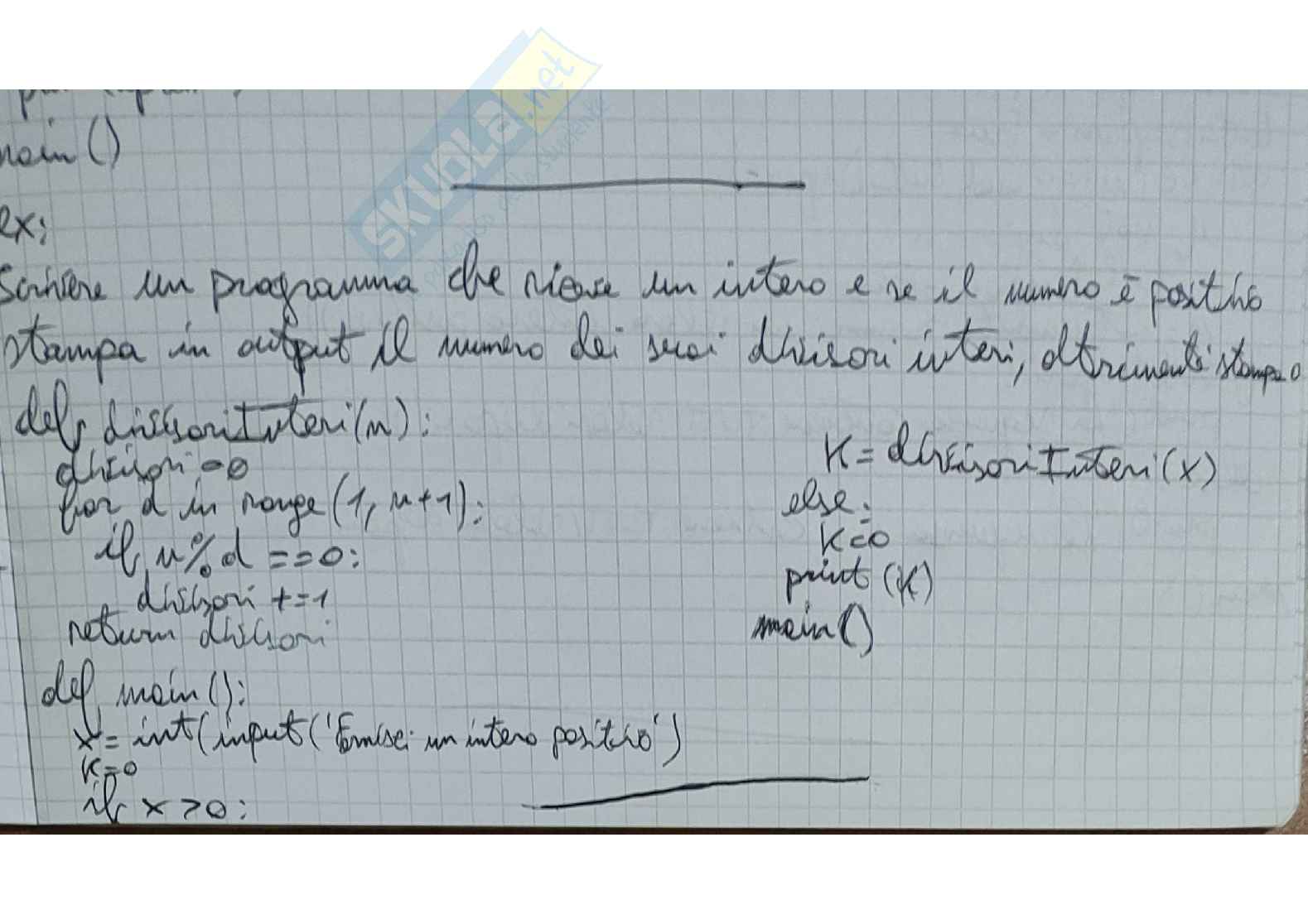 Esercizi d'esame svolti Fondamenti di informatica  Pag. 16