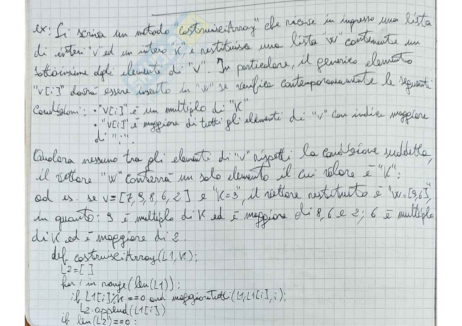 Esercizi d'esame svolti Fondamenti di informatica  Pag. 2