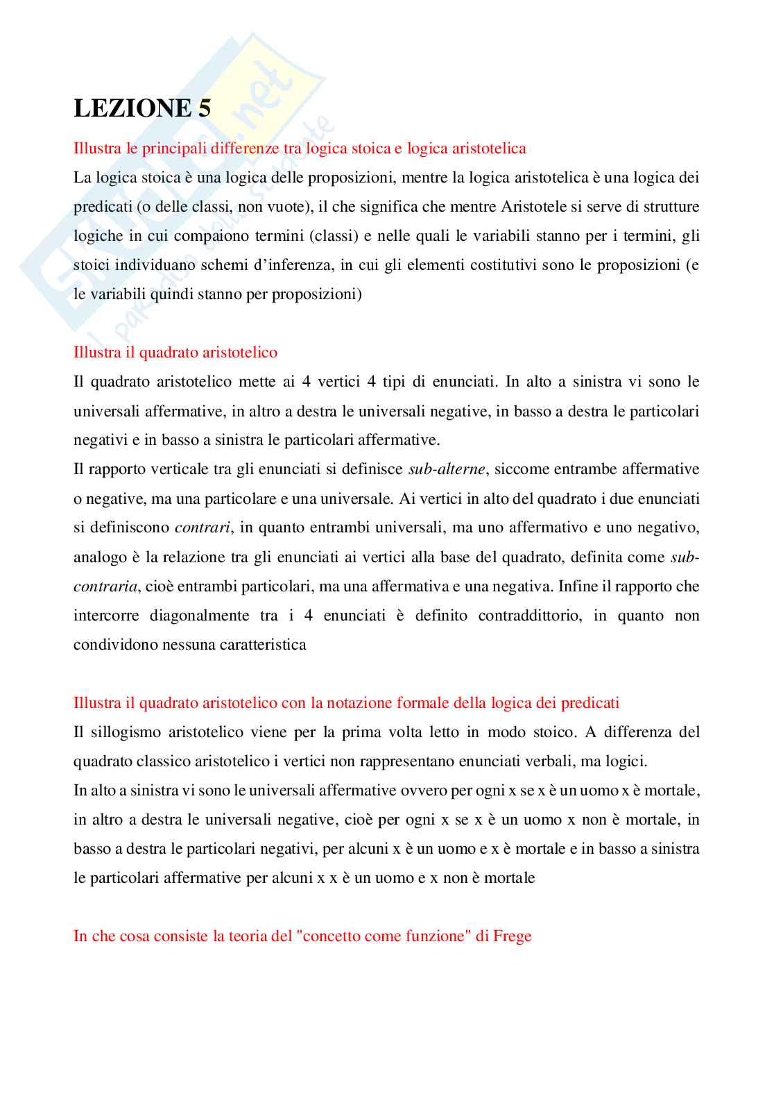 Teoria dei linguaggi Pag. 6