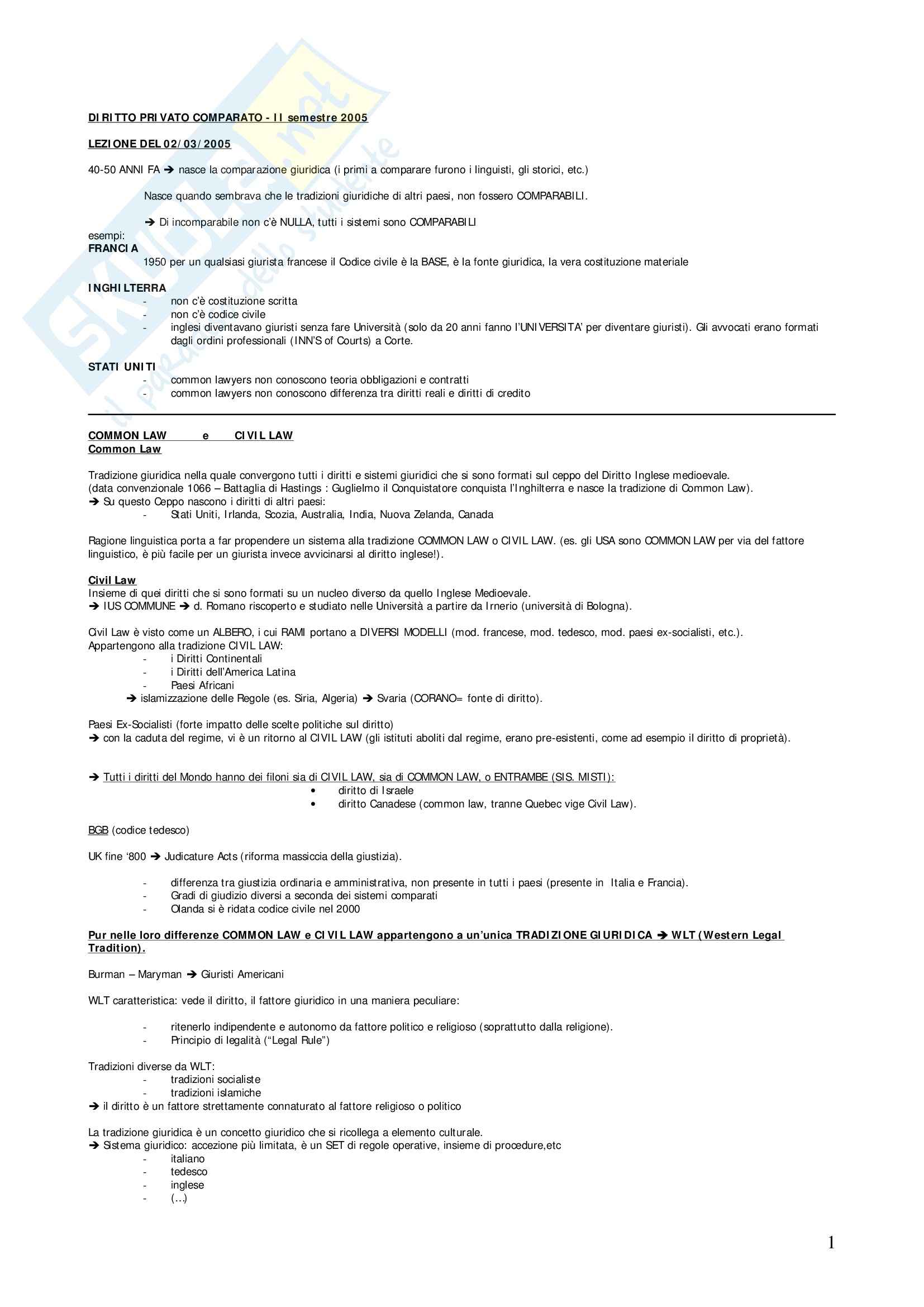 Differenza Tra Common Law E Civil Law