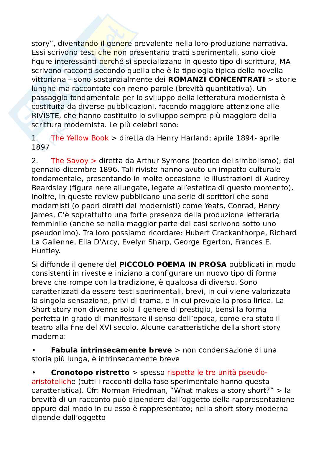 Appunti di Letteratura Inglese 3 Pag. 36