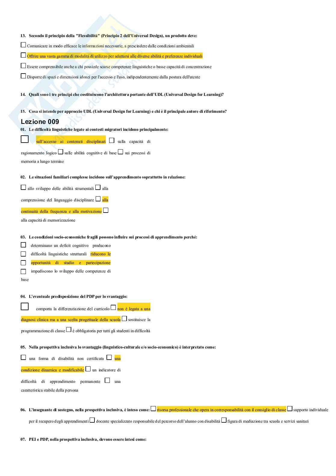 Paniere Didattica dell'inclusione Pag. 11