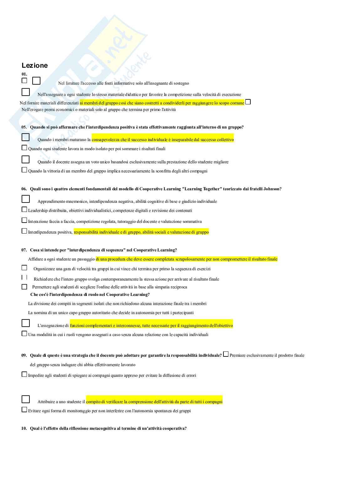 Paniere Didattica dell'inclusione Pag. 21
